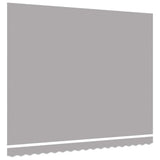 Awning Replacement Fabric Light Grey 4 x 3.5 m Polyester 42000589