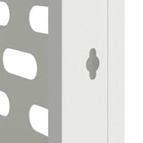 Air Conditioner Cover White 100 x 50 x 70 cm Steel 865898