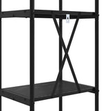 Bookshelf Black Oak 40 x 30 x 183 cm Engineered wood 879923