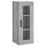 Highboard Grey Sonoma 34.5x34x180 cm Engineered Wood 3199519