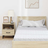 Mattress with Coconut Layer White 190 x 90 cm PU Foam 4106381