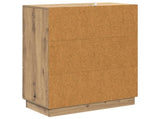 Drawer Cabinet Artisan Oak 66 x 34.5 x 87 cm Engineered Wood 895304