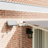 Retractable Awning with Manual Light grey 400 x 300 cm Fabric 3330640
