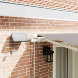 Retractable Awning Light Grey 400 x 300 cm Fabric and Aluminium 3330800