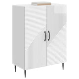 Sideboard High Gloss White 66 x 34.5 x 89.5 cm Engineered Wood 894819
