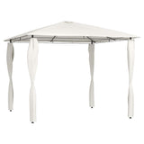Gazebo with Post Covers 3x3x2.6 m Cream 160 g/m 313605