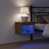 TV Cabinet Set with LED 2 pcs Artisan Oak 40 x 30 x 30 cm 863101