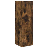 TV Wall Cabinet Smoked Oak 30 x 31 x 100 cm Engineered Wood 892319