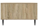 Coffee Table Sonoma Oak 90 x 50 x 40 cm Engineered Wood 894497