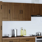 Kitchen Wall Cabinet Kalmar Brown Oak Engineered Wood 853594