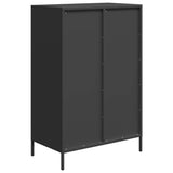 Highboard Black 68x39x101.5 cm Steel 851220