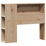 Bookcase Bed without Mattress 90x200cm Solid Wood Pine 3322373