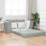 Sofa Bed Light Grey 148 x 71 x 83 cm Velvet 4106684