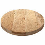 Table Top 120x60x4 cm Solid Wood Oak Oval 4009043