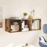 Wall Cabinet Old Wood 102 x 37 x 35 cm Engineered Wood 882919