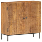 ZNTS Sideboard 75x30x75 cm Solid Mango Wood 286558