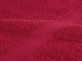 Premium Bath Towels "SOLUND" 4 pcs Red 100x150 cm 600 gsm 137408