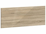 Wall-Mounted Headboard HAARLEM Sonoma Oak Engineered Wood 896977