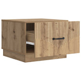 Coffee Table Artisan Oak 49 x 50 x 37 cm Engineered Wood 895434