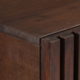 Sideboard Brown 60x34x75 cm Solid Wood Mango 377566