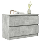 TV Cabinet Concrete Grey 80x35x54 cm Engineered Wood 861790