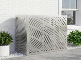 Air Conditioner Cover Silver 110 x 50 x 105 cm Galvanised Steel 8014120