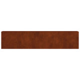 Garden Raised Bed 360x40x80 cm Corten Steel 824529
