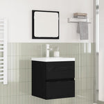 Bathroom Furniture Set with Drawer 3 pcs Artisan oak and White 3393512