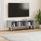 TV Stand Grey Sonoma 100 x 35 x 35 cm Engineered Wood 891037