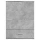 Sideboard Concrete Grey 60x39x80 cm Engineered Wood 840530