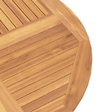 Folding Garden Table 110x75 cm Solid Wood Teak 362618