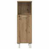 4 Piece Bathroom Furniture Set Artisan Oak Engineered Wood 3328558