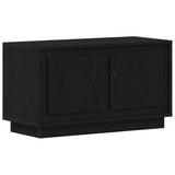 TV Cabinet 80 x 35 x 45 cm Black oak Engineered wood 862130