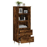 Highboard Smoked Oak 40x36x110 cm Engineered Wood 831505