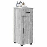 Bathroom Cabinet with Drawer Grey Sonoma 30 x 35 x 80 cm 883330