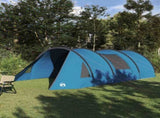 Tunnel Tent 5-Person with Roof Blue and Grey 805 x 405 x 211 cm 42004042
