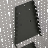 145351 Wall-mounted Peg Boards 3 pcs 40x58 cm Steel