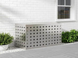 Air Conditioner Cover Silver 90 x 40 x 60 cm Stainless Steel 8014126