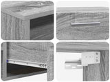 Wooden Cabinet Grey Sonoma 150 x 39 x 30 cm Engineered Wood 880237