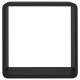 Wall Cube Shelves 3 pcs Black MDF 323953