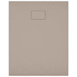 Shower Base Tray SMC Brown 100x80 cm 148927