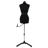 Adjustable Dress Form Female Height Adjustable Black S Velvet 42018603