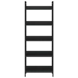 5-Layer Book Shelf Black 60x27.6x158.5 cm Engineered Wood 288226