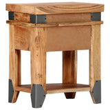 Bedside Cabinet Natural Wood Solid Acacia wood 40 x 30 x 51 cm 282749