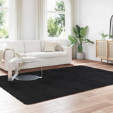 Shaggy Rug High Pile NAVARRA Black 200x290 cm Polyester 4102846