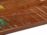 Table Top 60x50x3.8 cm Rectangular Solid Wood Reclaimed 371121