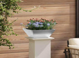 Garden Planter 5 pcs Silver 35 x 35 x 15 cm Galvanised Steel 873807