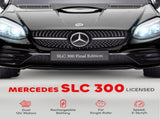 Benz SLC 300 Licensed 12V Kids Electric Ride On, with Music, Remote Control, LED Headlights, Horn, T3398P422365