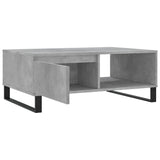 Coffee Table Concrete Grey 90x60x35 cm Engineered Wood 827072