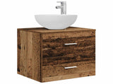 Bathroom Cabinet Set 5 pcs Old Wood Engineered Wood 3406677